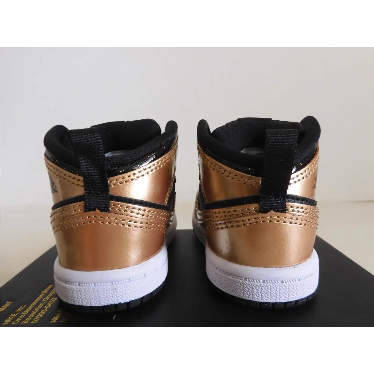 Nike shoes - Air Jordan 1 Mid - Air Mid - Black (UPC: 196152224972) 2
