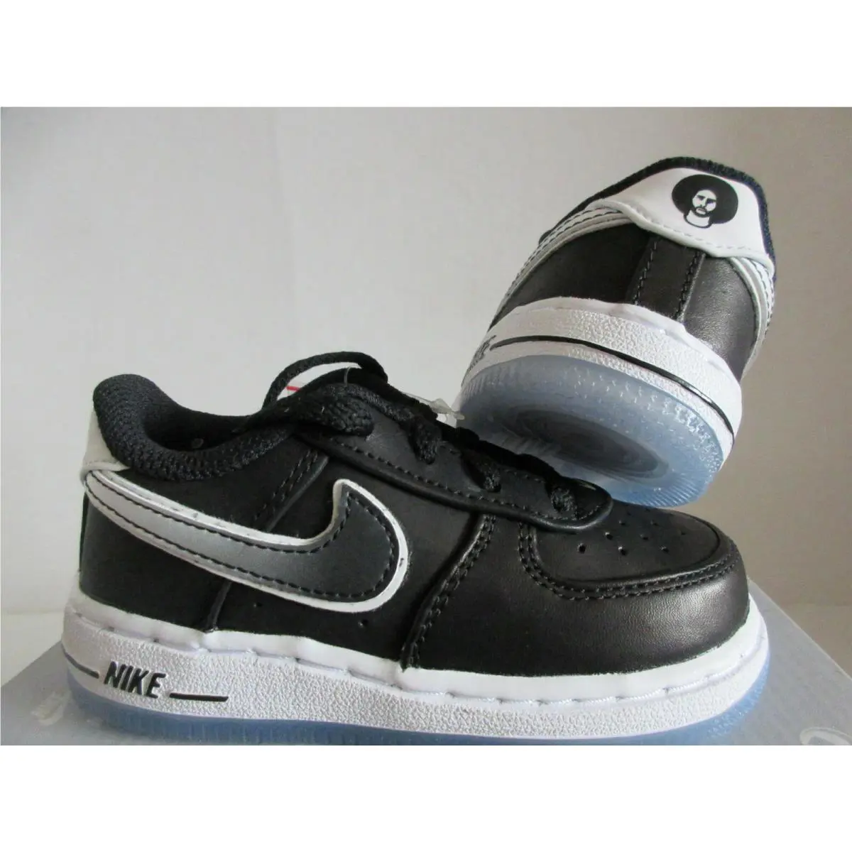 Nike shoes - Nike Air Force 1 - Air Force - Black (UPC: 194274648621) 0