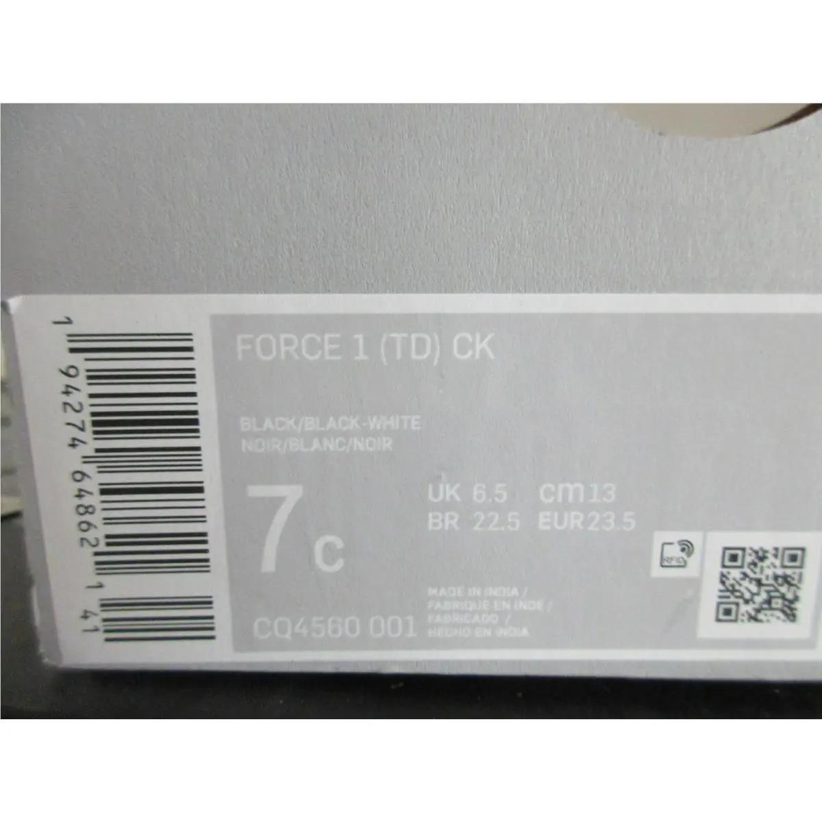 Nike shoes - Nike Air Force 1 - Air Force - Black (UPC: 194274648621) 4