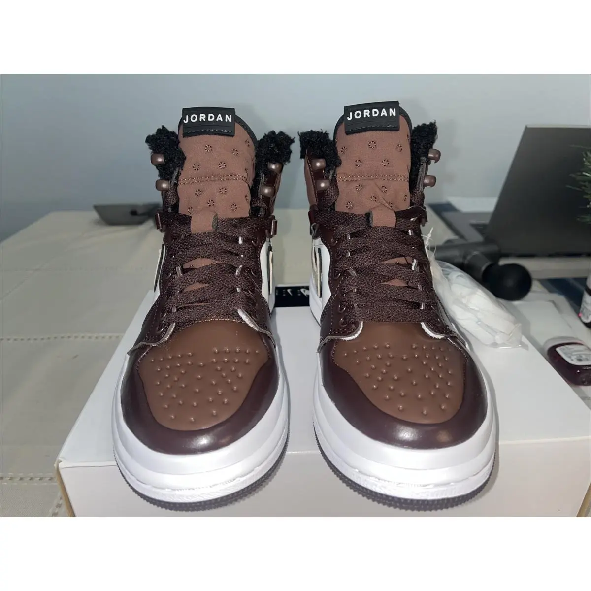 Nike shoes - Air Jordan 1 Acclimate - Air Acclimate - DC7723-200 - Brown Basalt/Oatmeal 3