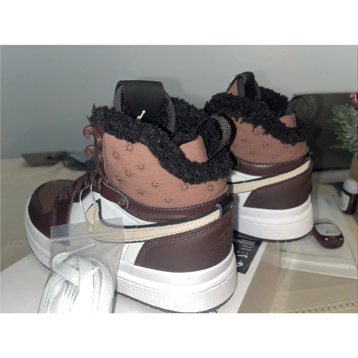 Nike shoes - Air Jordan 1 Acclimate - Air Acclimate - DC7723-200 - Brown Basalt/Oatmeal 7