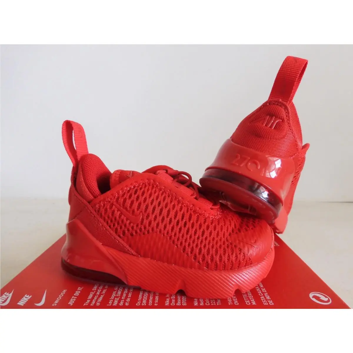 Nike shoes - Nike Air Max 270 - Air Max - Red (UPC: 195240735376) 0