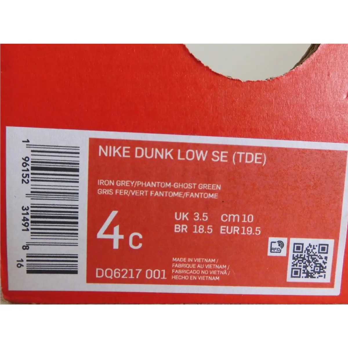Nike shoes - Nike Dunk Low - Dunk Low - Gray (UPC: 196152314918) 3