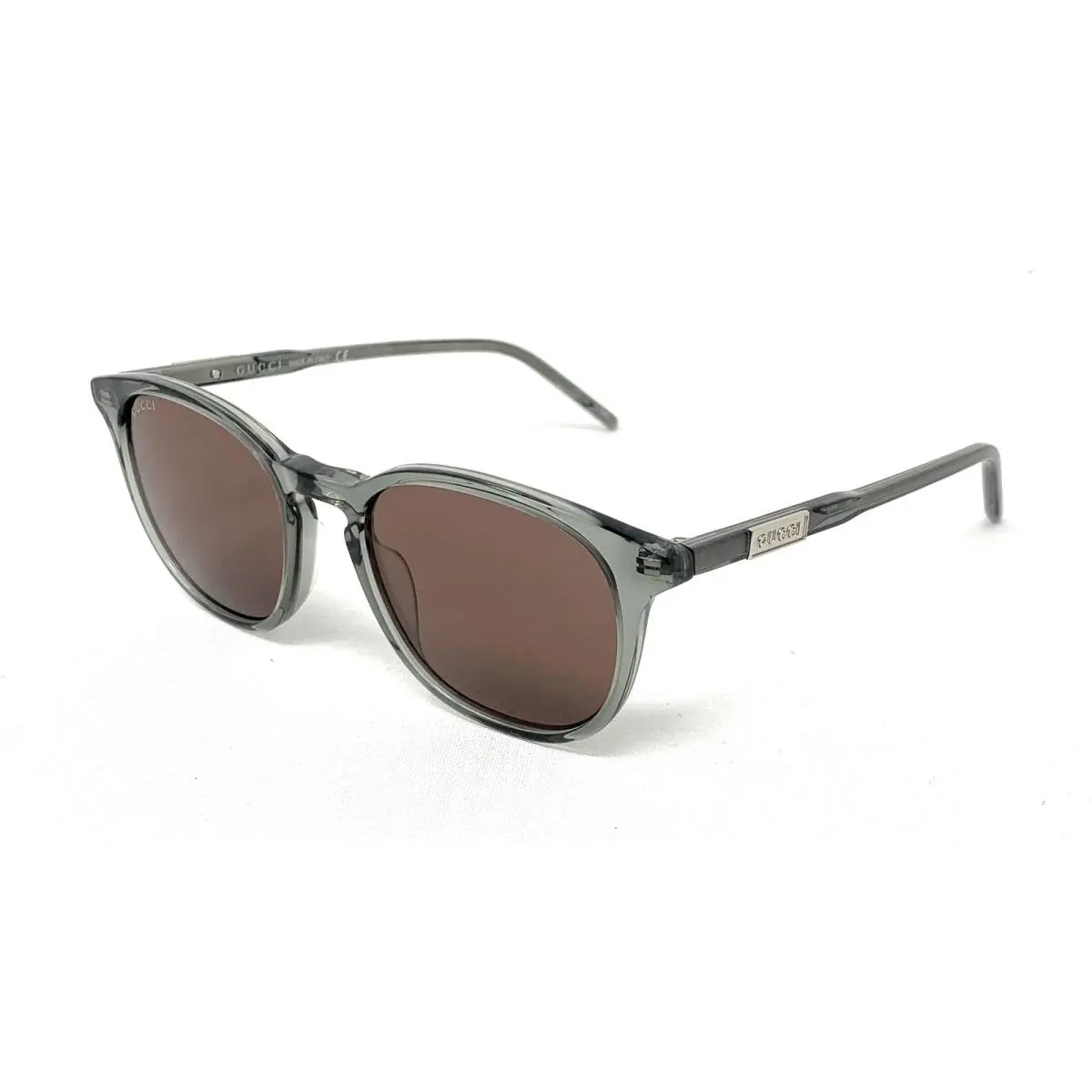 Gucci Sunglasses GG1157S 002 Grey Brown Round 50mm