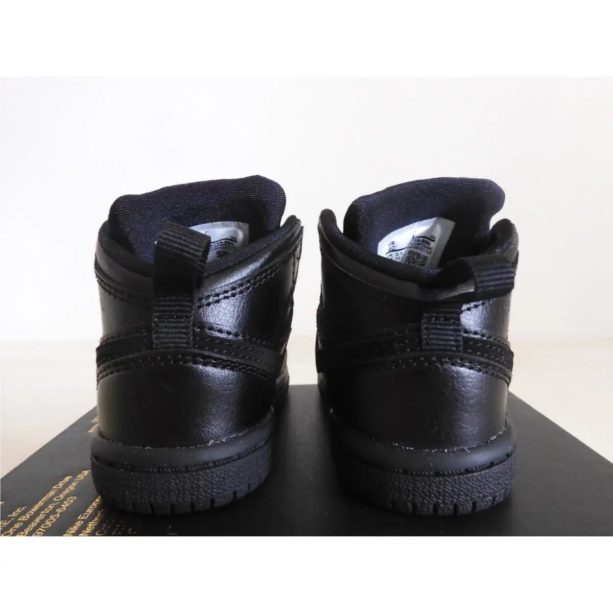 Nike shoes - Air Jordan 1 Mid - Air Mid - Black (UPC: 192499700490) 2