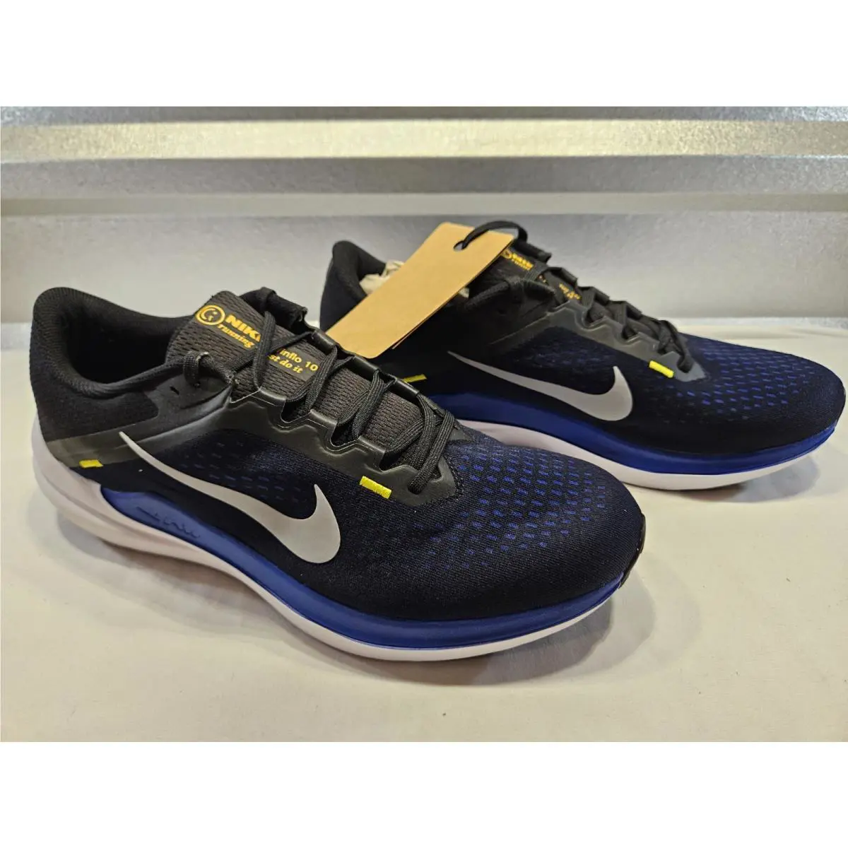 Nike shoes - Nike Winflo 10 - Winflo - Black/Blue/White 2