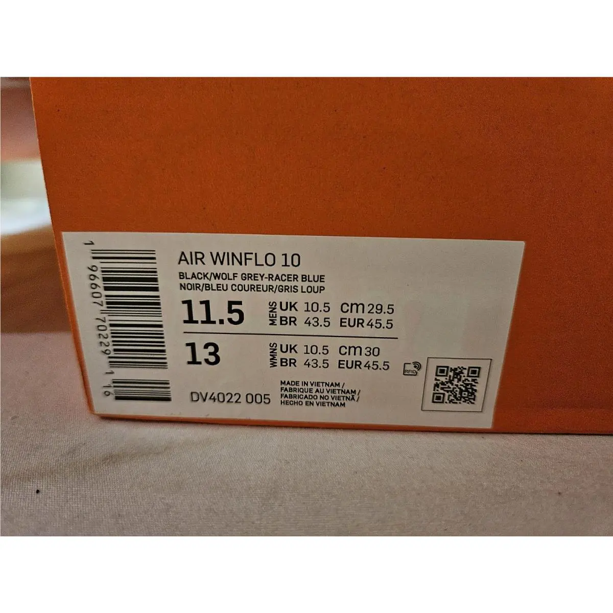 Nike shoes - Nike Winflo 10 - Winflo - Black/Blue/White 0