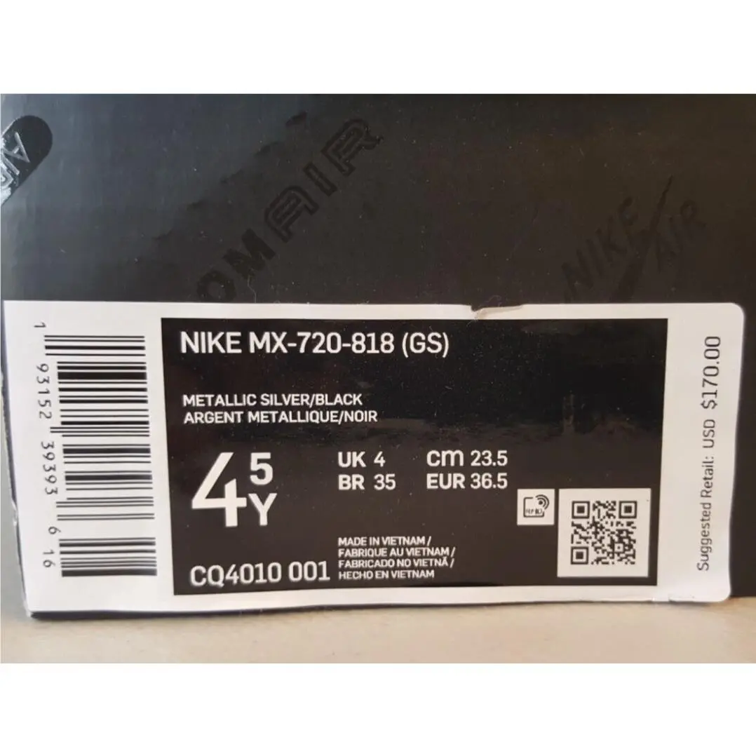 Nike shoes - Nike Air Max 720 GS - Silver 1