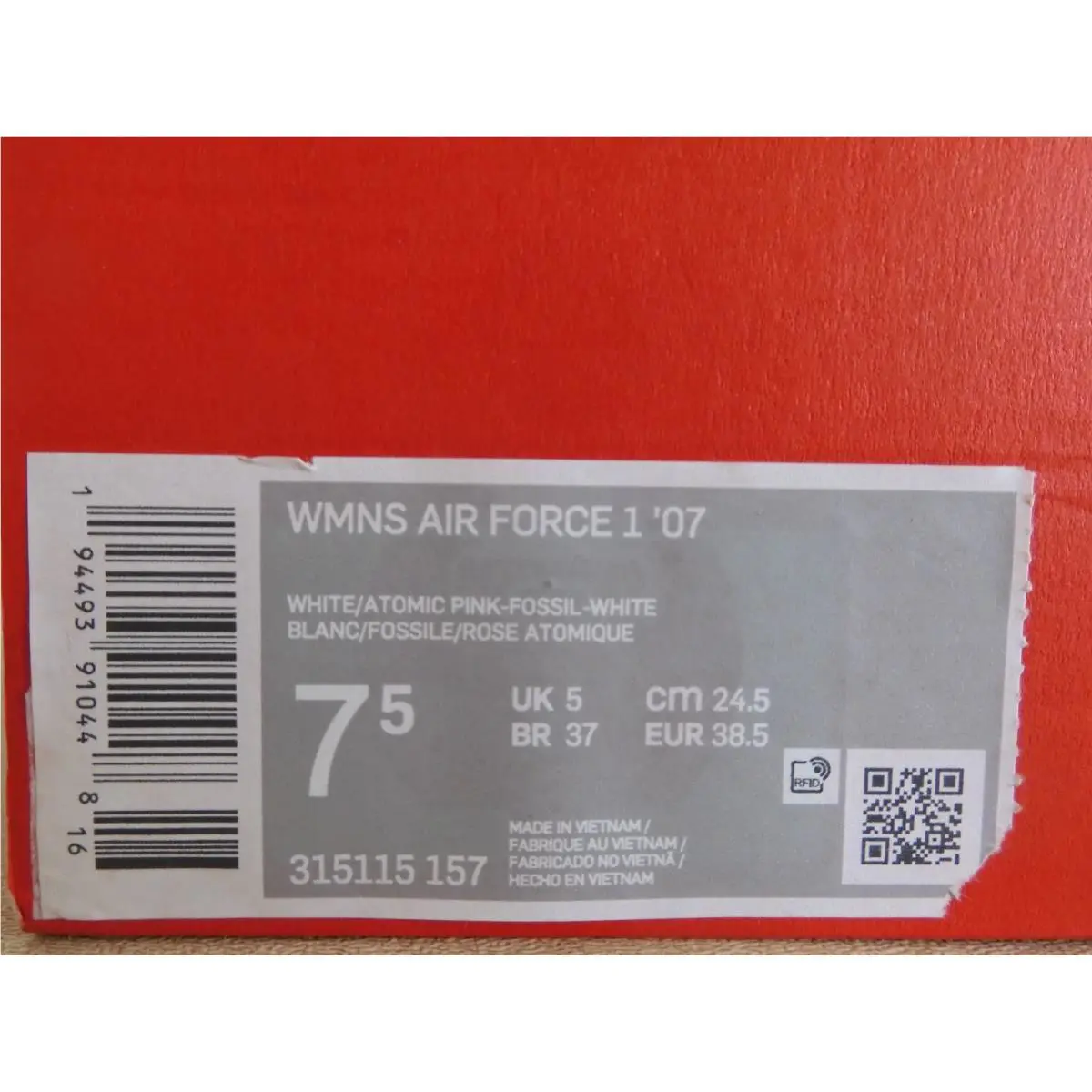 Nike shoes - Nike Air Force 1 - Air Force - 315115-157 - White (UPC: 194493910448) 6
