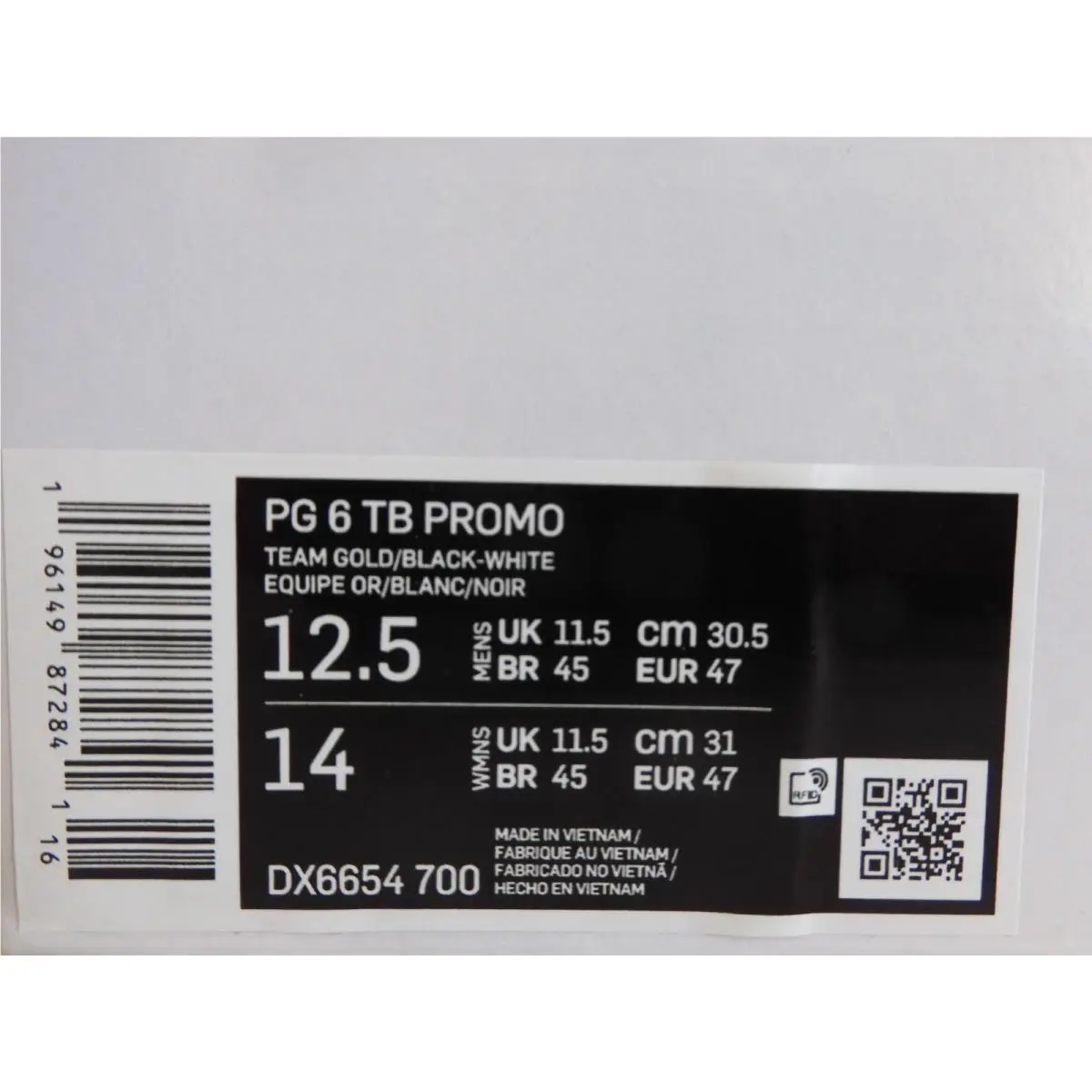 Nike shoes - Nike PG 6 - DX6654 700 - Gold (UPC: 196149872841) 3