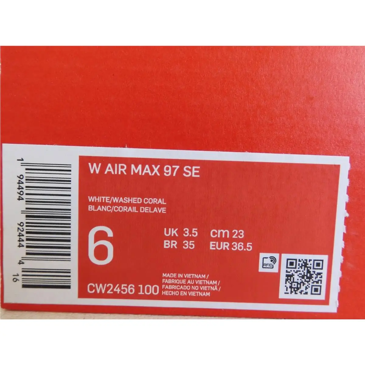 Nike shoes - Nike Air Max 97 - Air Max - CW2456-100 - White 3