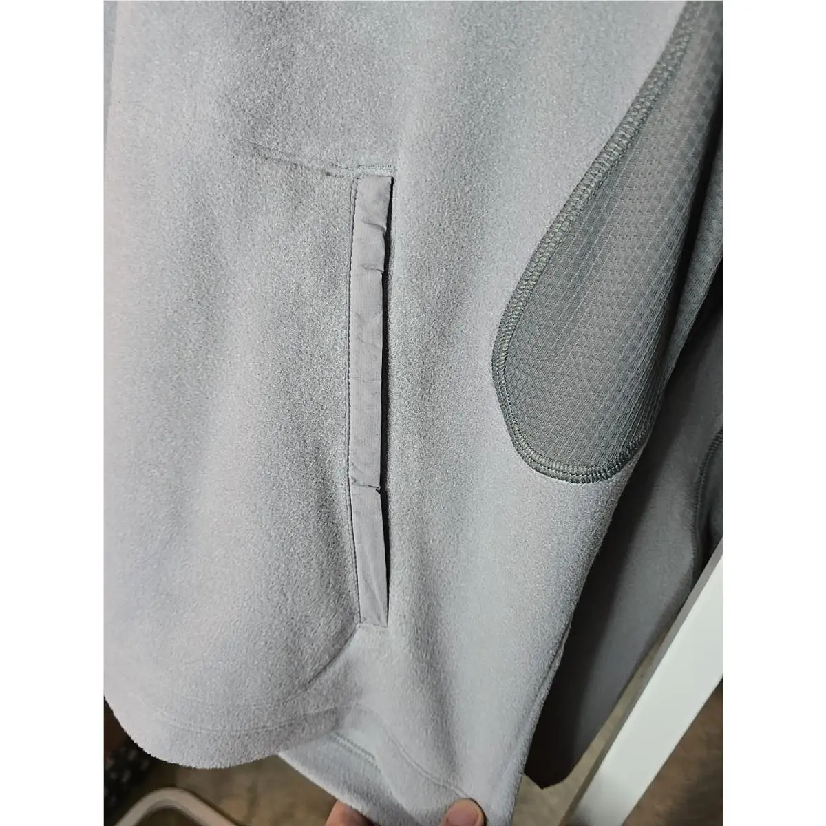 Nike clothing - Nike Trail Polartec Fleece - Trail Polartec Fleece - FV9962-289 - 289 - Cave Stone/College Grey/Cave Stone/Black 2