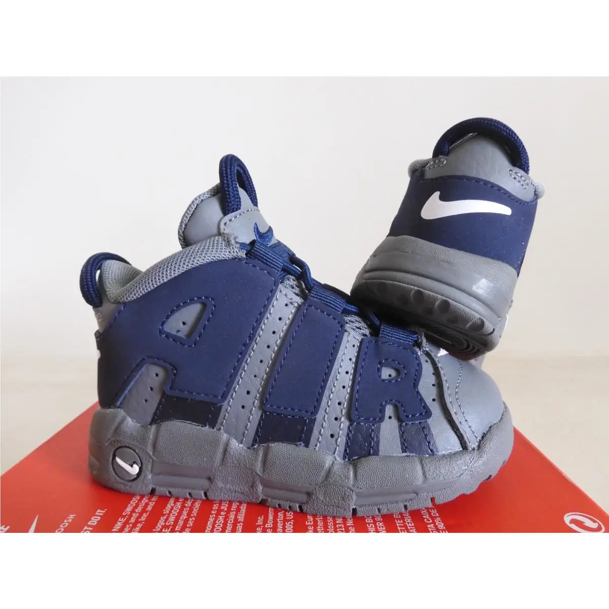 Nike shoes - Nike Air More Uptempo - Air More Uptempo - Gray (UPC: 195239343506) 0