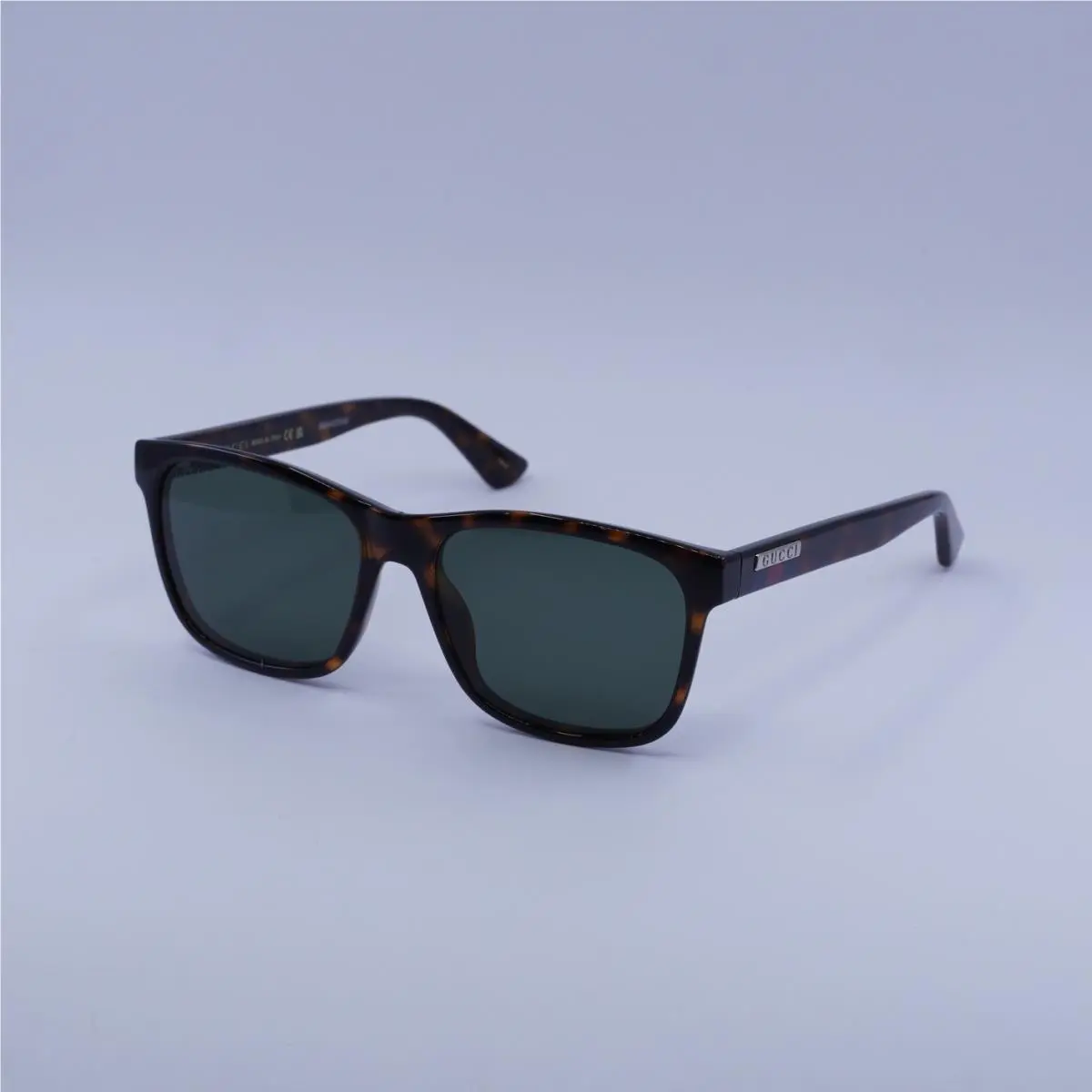GG0746S 003 Havana/green 57-17-145 Sunglasses by Gucci