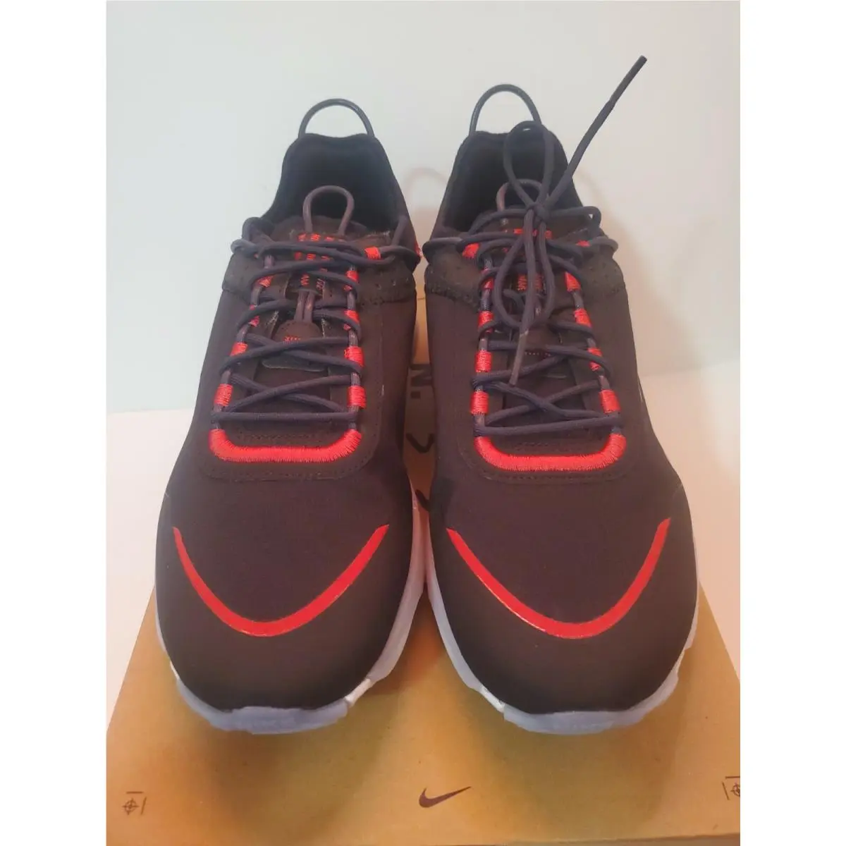 Nike React Live Men`s Running Shoes Black/sports Red DD6879 002 Size 11