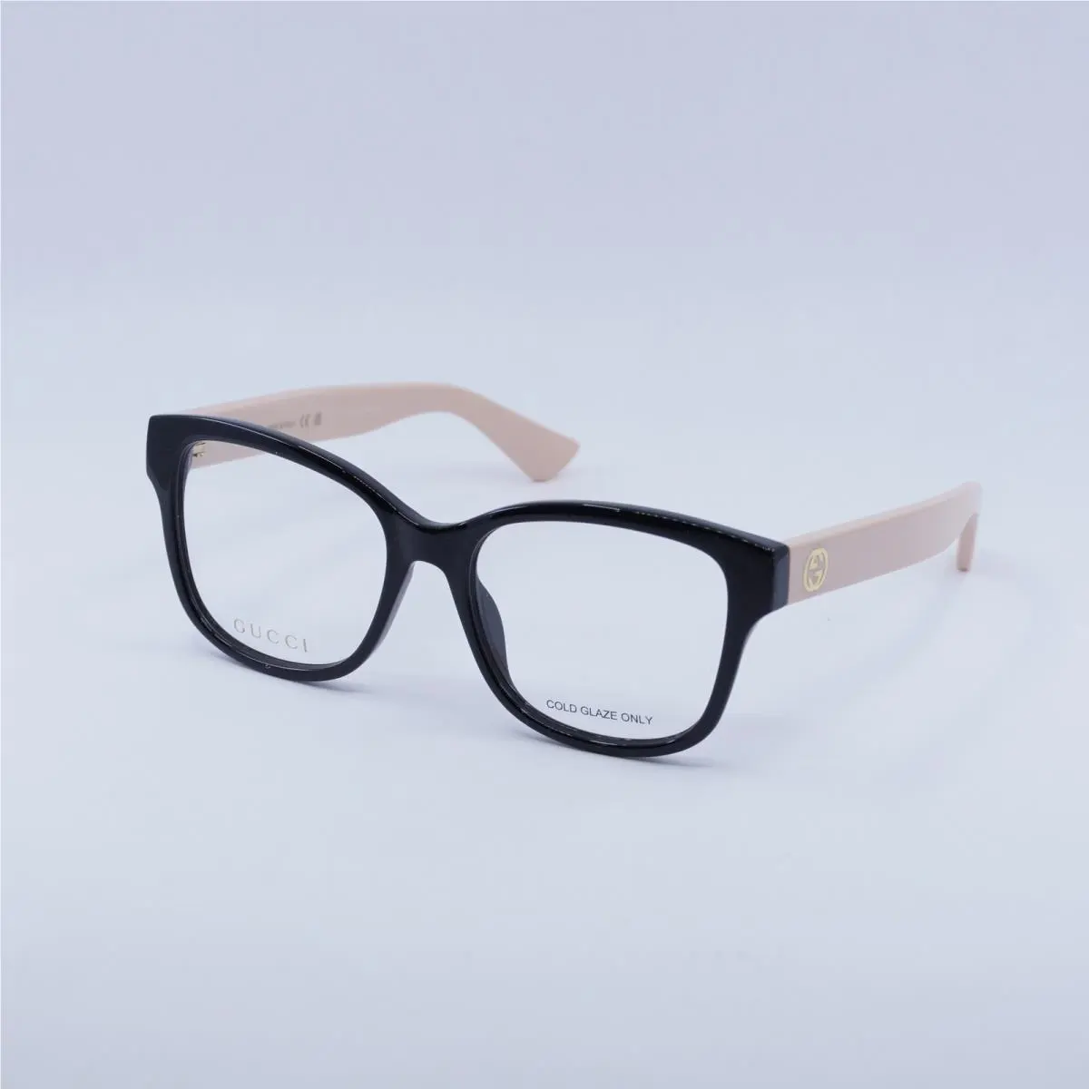 GG1340O 007 Shiny Black/pink 54mm Eyeglasses by Gucci