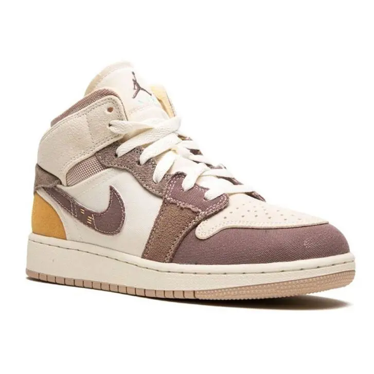 Nike shoes - Air Jordan 1 Mid - Air Mid - Beige 6