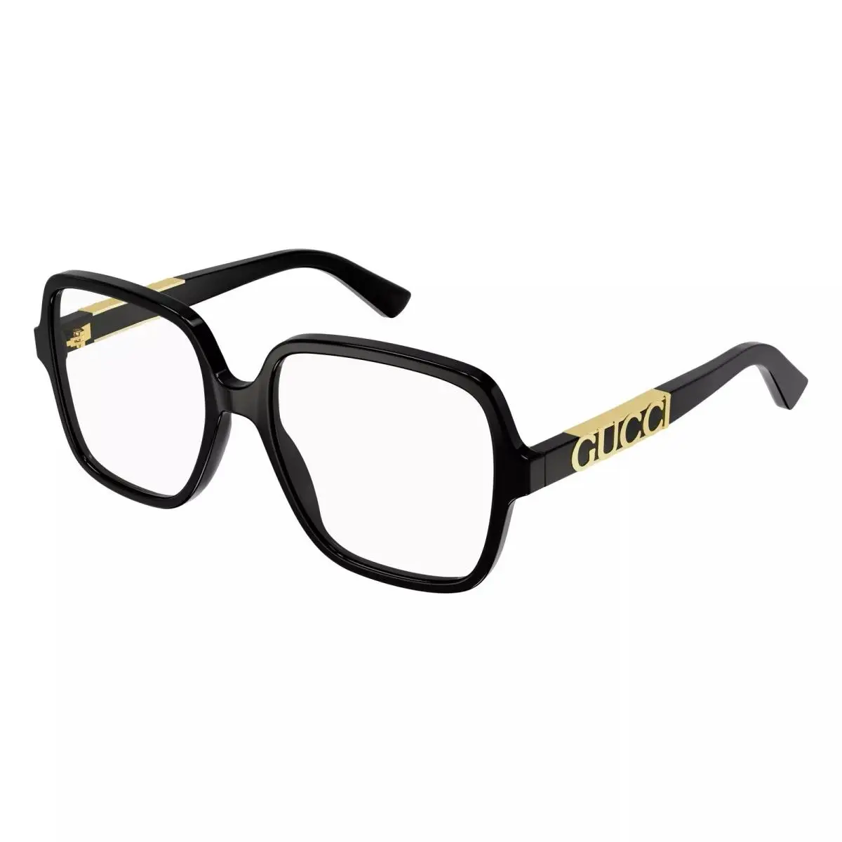 Gucci Eyeglasses GG 1193 001 Black Oversized Optical Frame 57mm