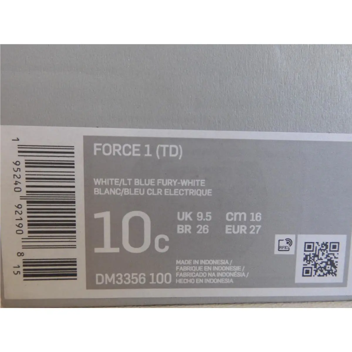 Nike shoes - Nike Force 1 - Force - White (UPC: 195240921908) 3