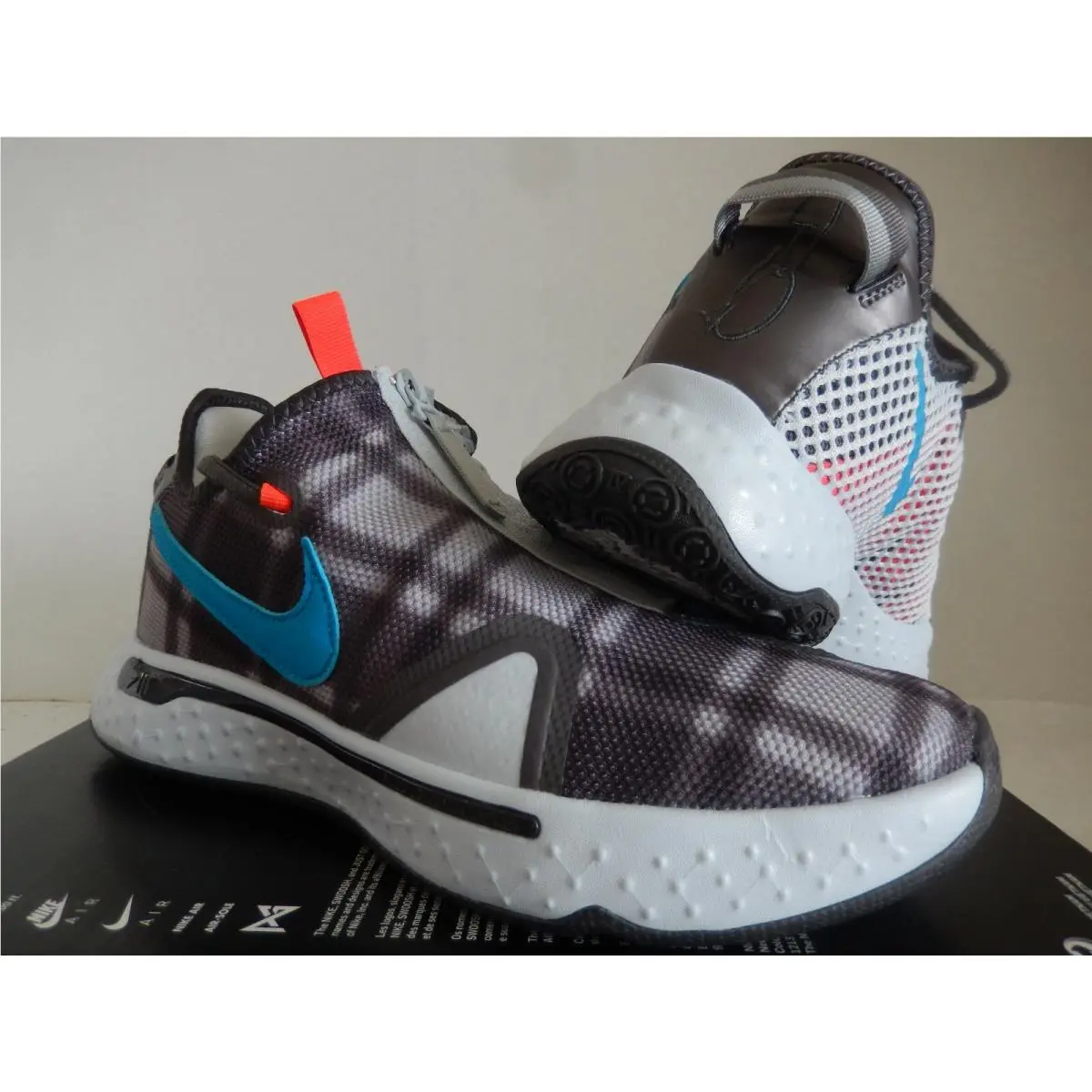 Nike shoes - Nike PG 4 - Gray (UPC: 193654747572) 0