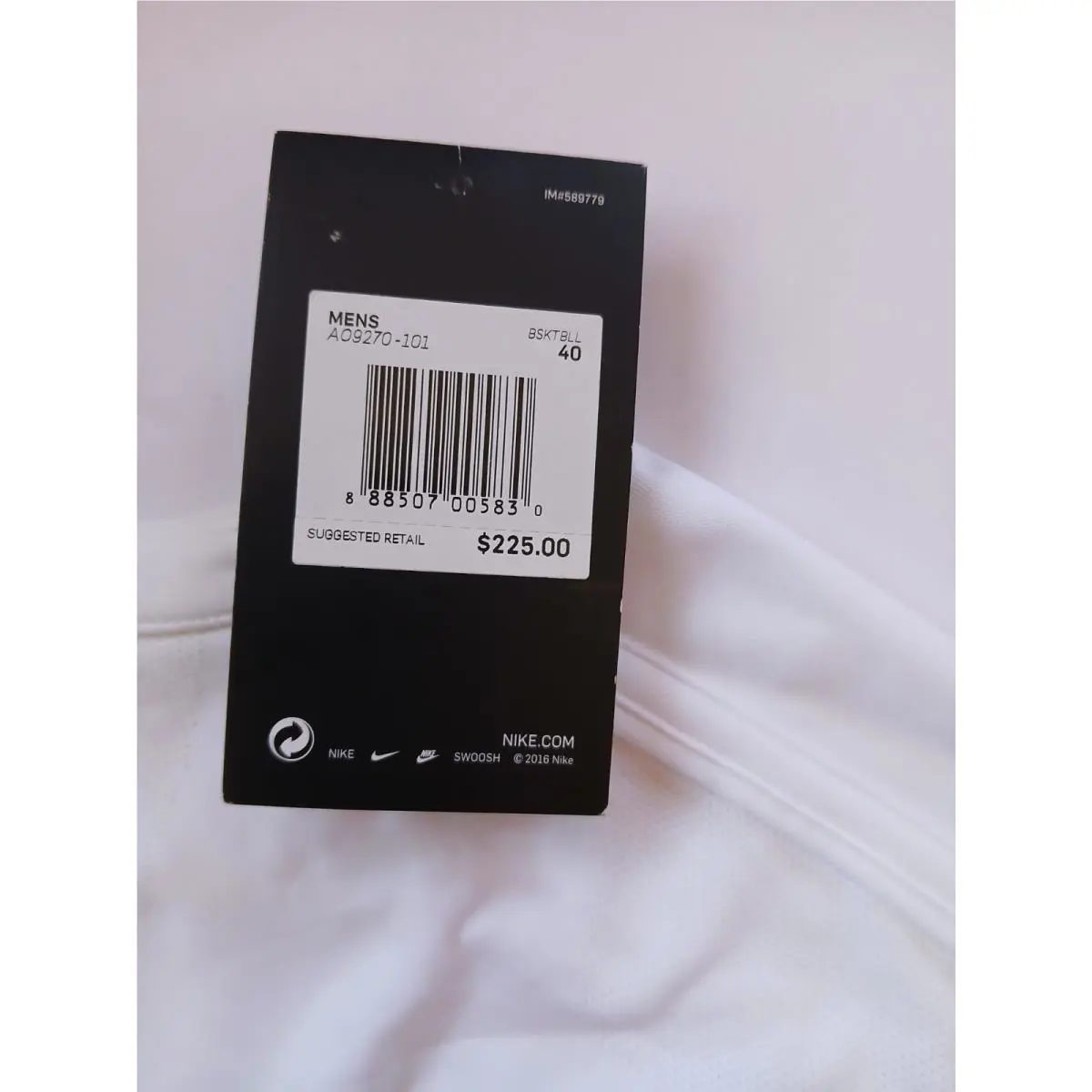 Nike clothing - White (UPC: 888507005830) 3