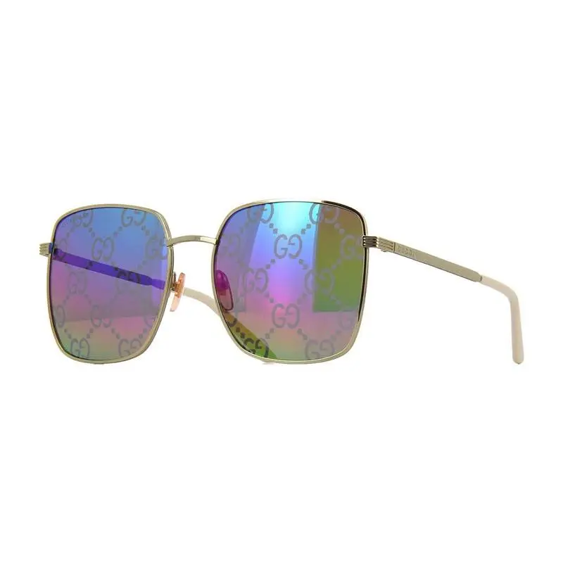 GG0802S Sunglasses Sun Glasses 004 Gold 57mm Women by Gucci