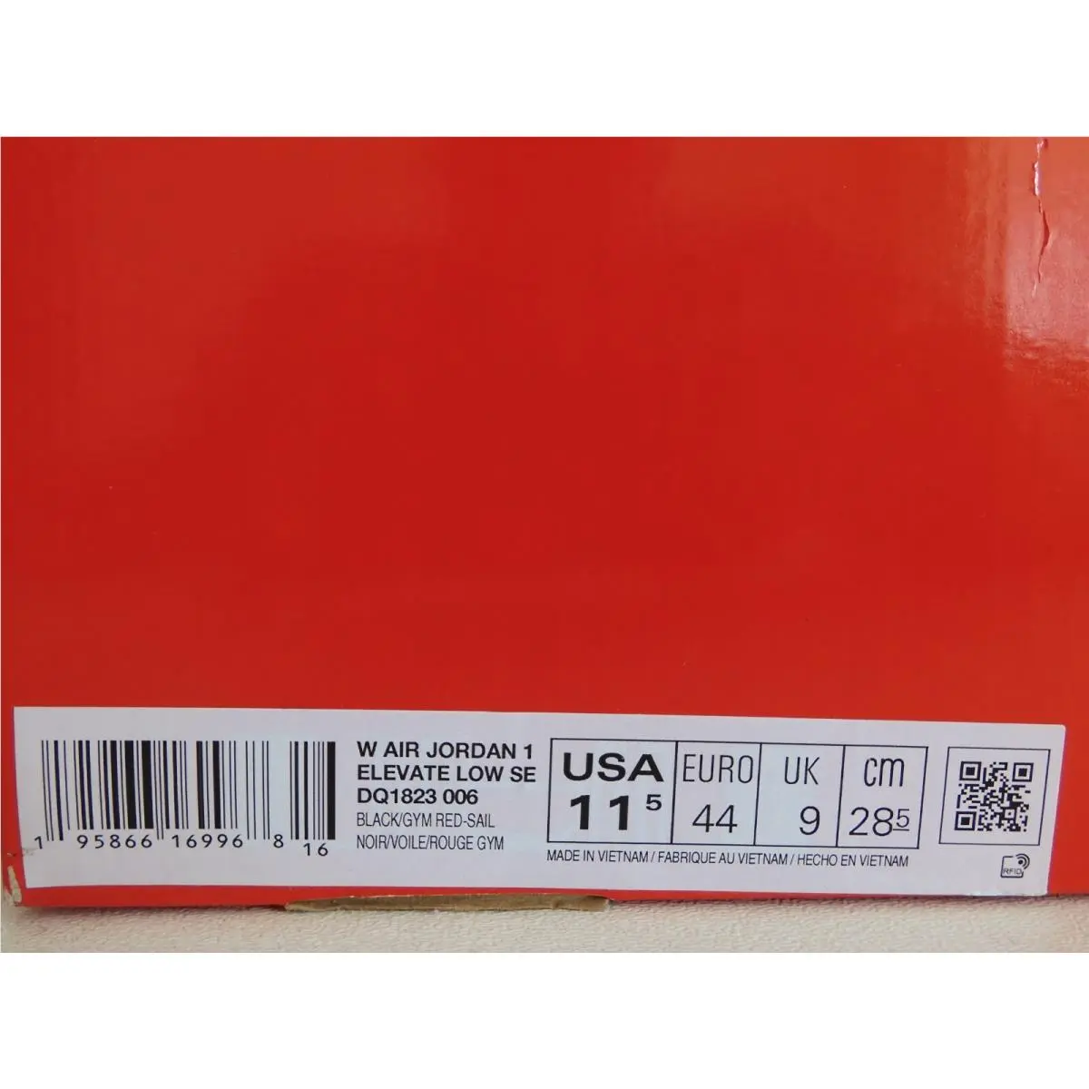 Nike shoes - Air Jordan 1 - Air - Black (UPC: 887230328735) 7