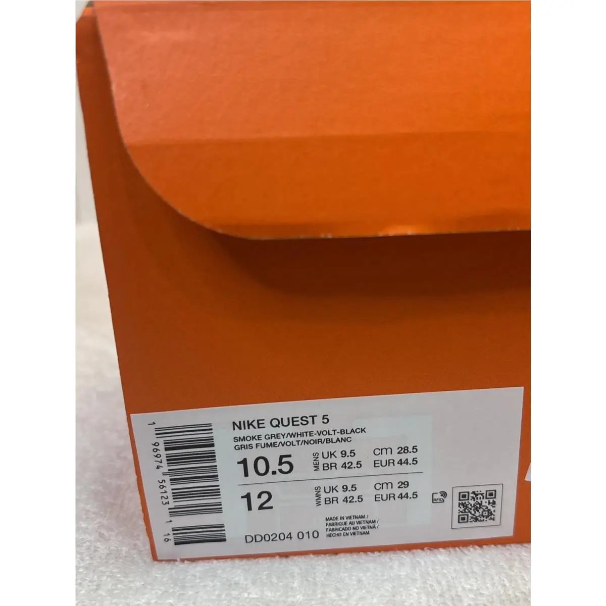 Nike shoes - Nike Quest 5 - Quest - DD0204-010 - Gray (UPC: 196974561231) 16