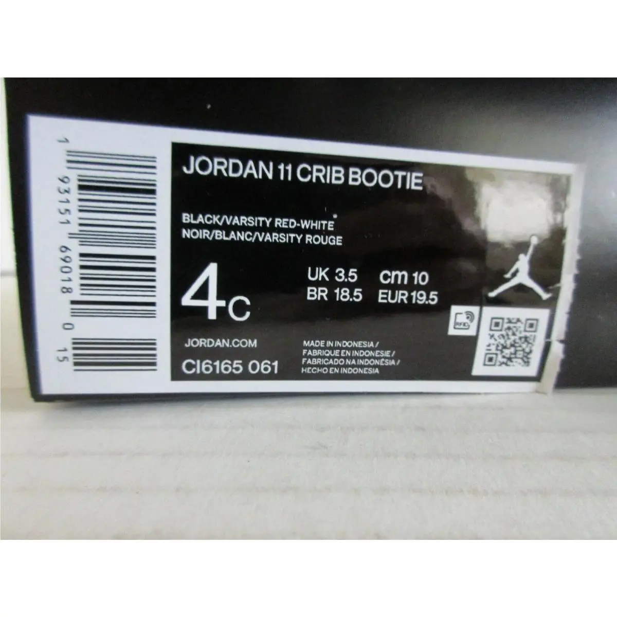 Nike shoes - Jordan 11 - Black (UPC: 193151690180) 4
