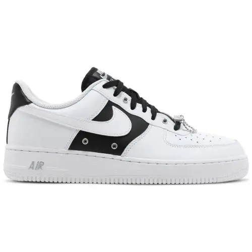 Nike Air Force 1 `07 Premium Silver Chain White DA8571-100 Men`s 12.5 - White