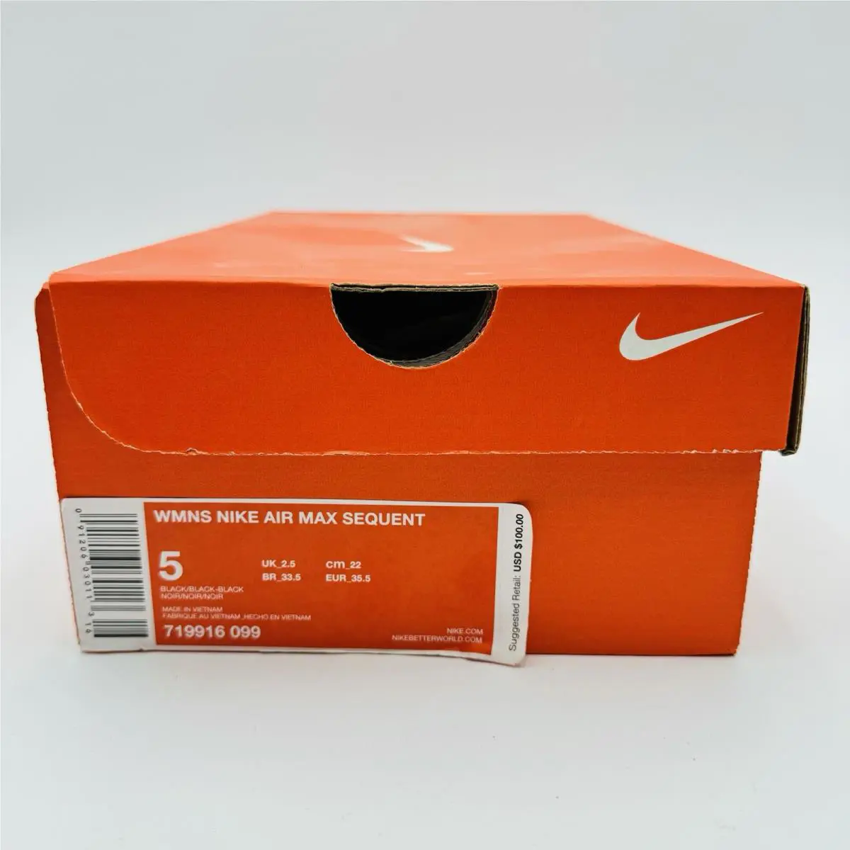 Nike shoes - Nike Air Max Sequent - Air Max Sequent - 719916 099 - Black 12