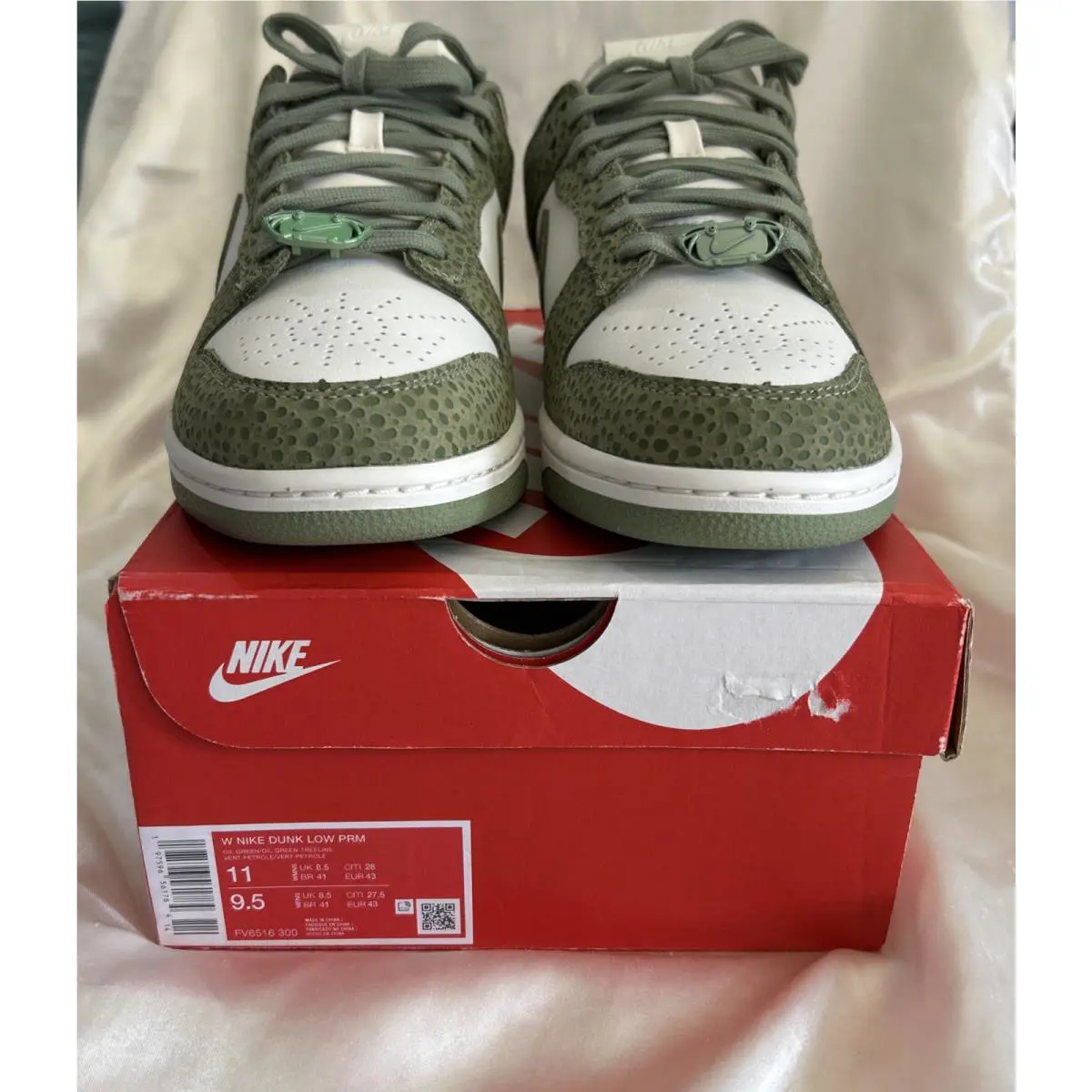 Nike shoes - Nike Dunk Low - Dunk Low - FV6516-300 - Safari Oil Green (UPC: 0197596561784) 22
