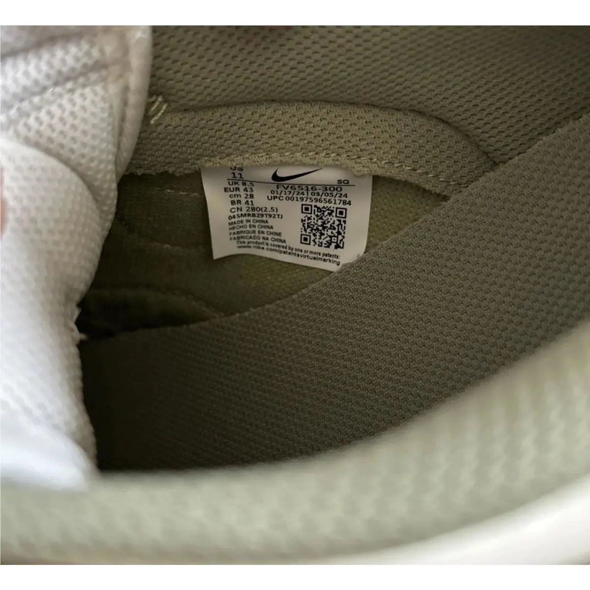 Nike shoes - Nike Dunk Low - Dunk Low - FV6516-300 - Safari Oil Green (UPC: 0197596561784) 8