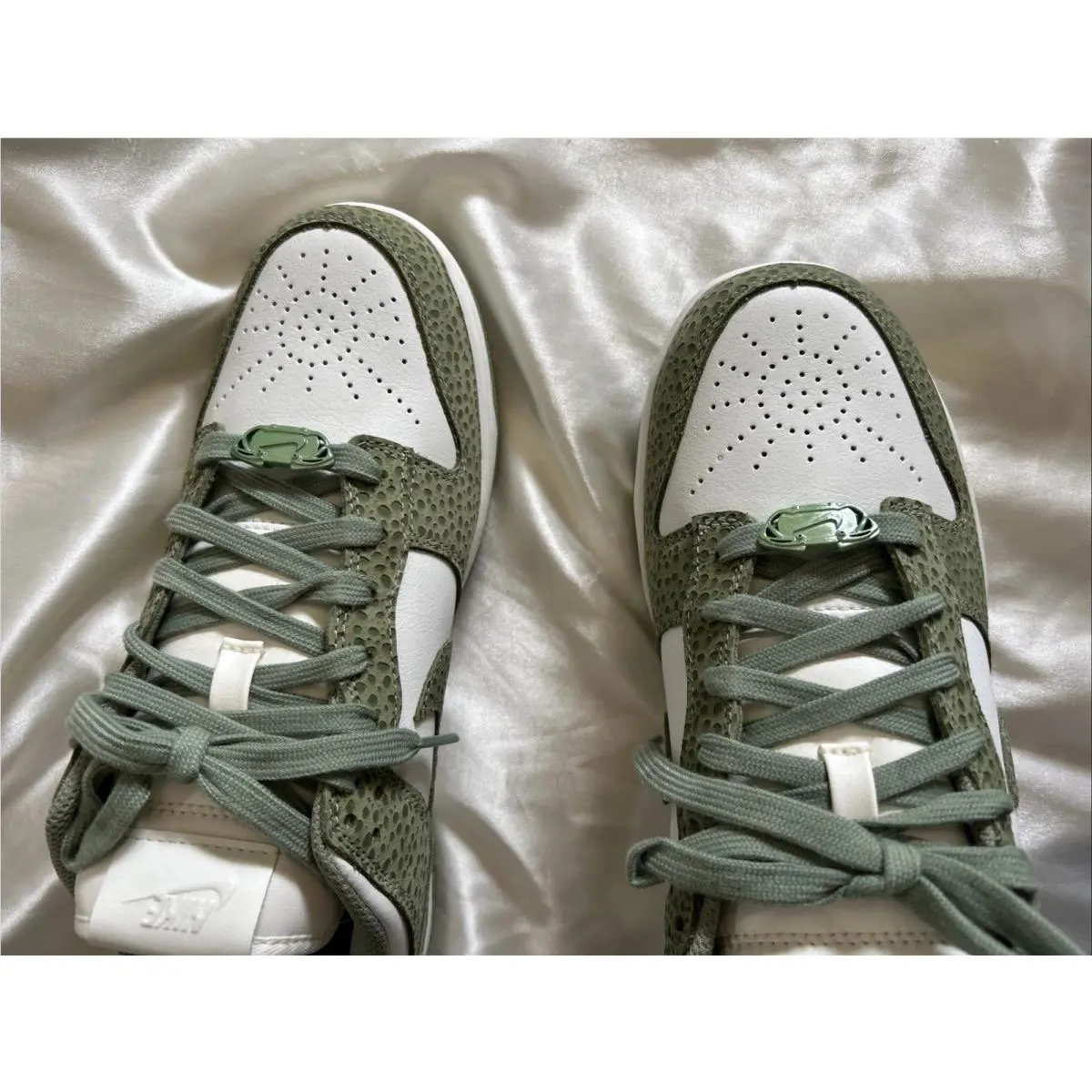 Nike shoes - Nike Dunk Low - Dunk Low - FV6516-300 - Safari Oil Green (UPC: 0197596561784) 10