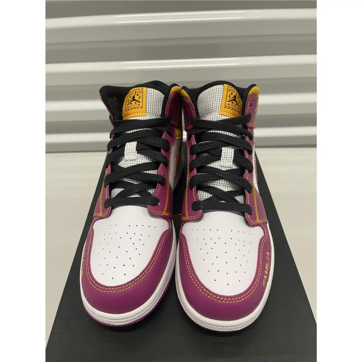 Nike shoes - Jordan Air 1 Mid GS - Multicolor 1