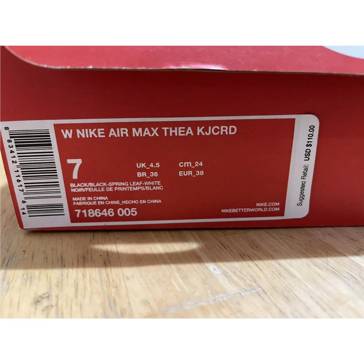 Nike shoes - Nike Air Max Thea - Air Max Thea - 718646-005 - Green (UPC: 883412106733) 3