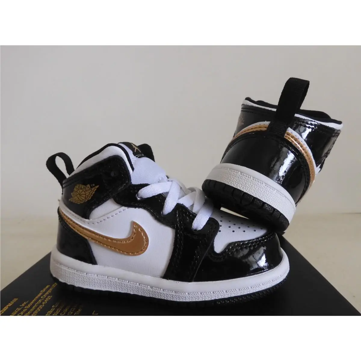 Nike shoes - Air Jordan 1 Mid - Air Mid - Black (UPC: 192500799338) 0