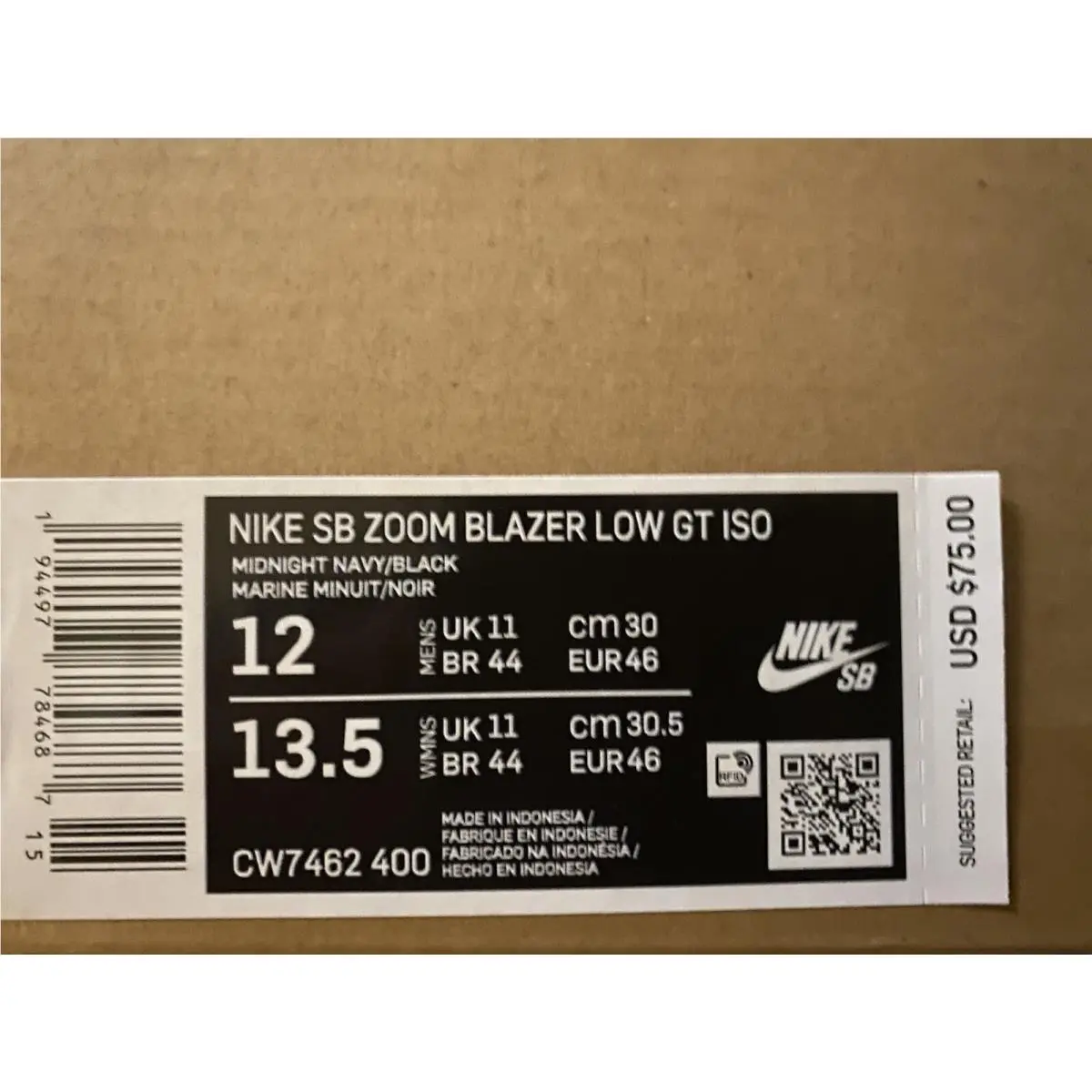 Nike shoes - Blazer Low - Blazer Low - CW7462-400 - Blue 10