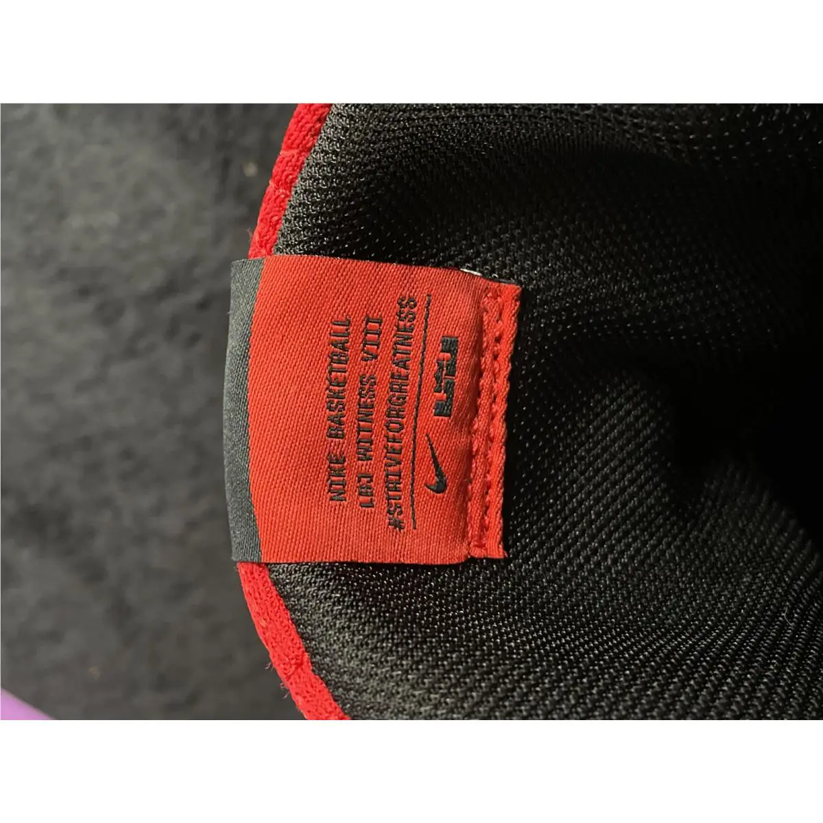 Nike shoes - Nike LeBron Witness VIII Faze - Red 2