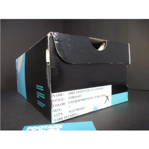 Nike shoes - Nike Zoom Stefan Janoski SB Promo Sample - 333824-613 607271-XC - Red 7