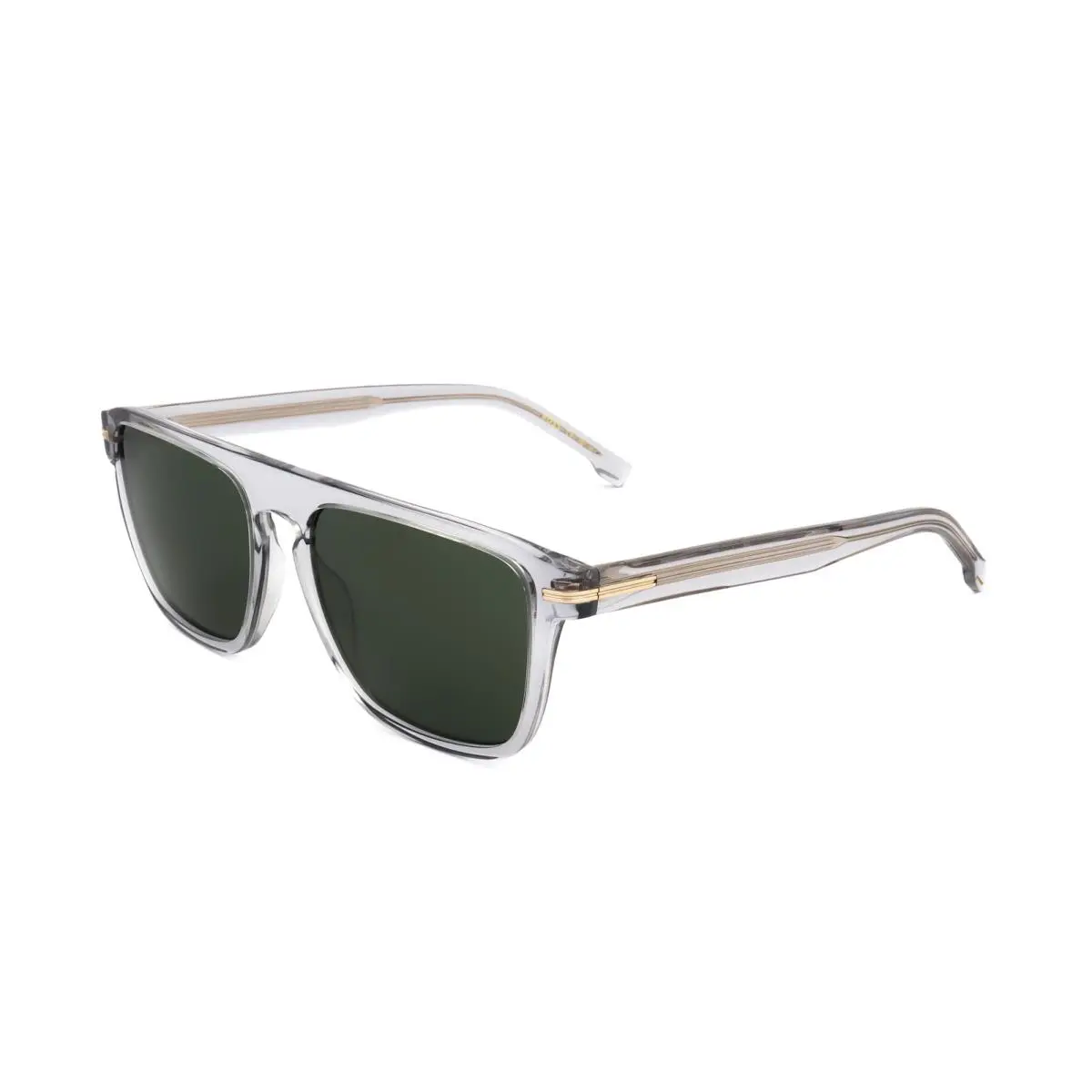 Hugo Boss Men`s 56mm Grey Sunglasses BOSS1599S-0KB7-QT