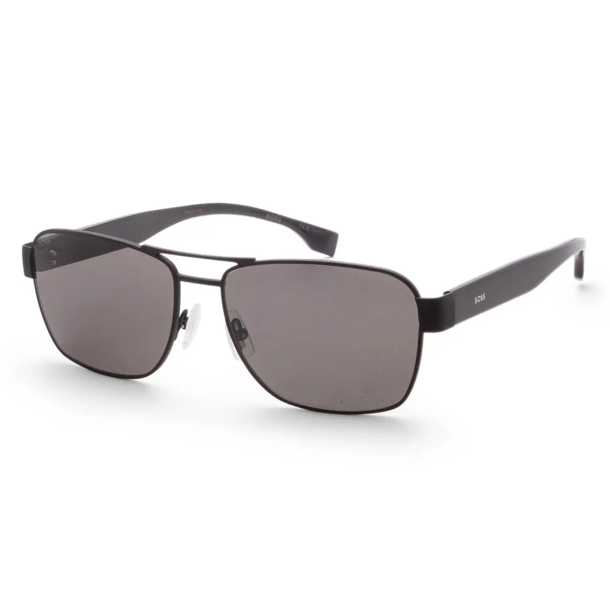 Hugo Boss Men`s 60mm Black Polarized Sunglasses BOSS1441OS-0807-M9