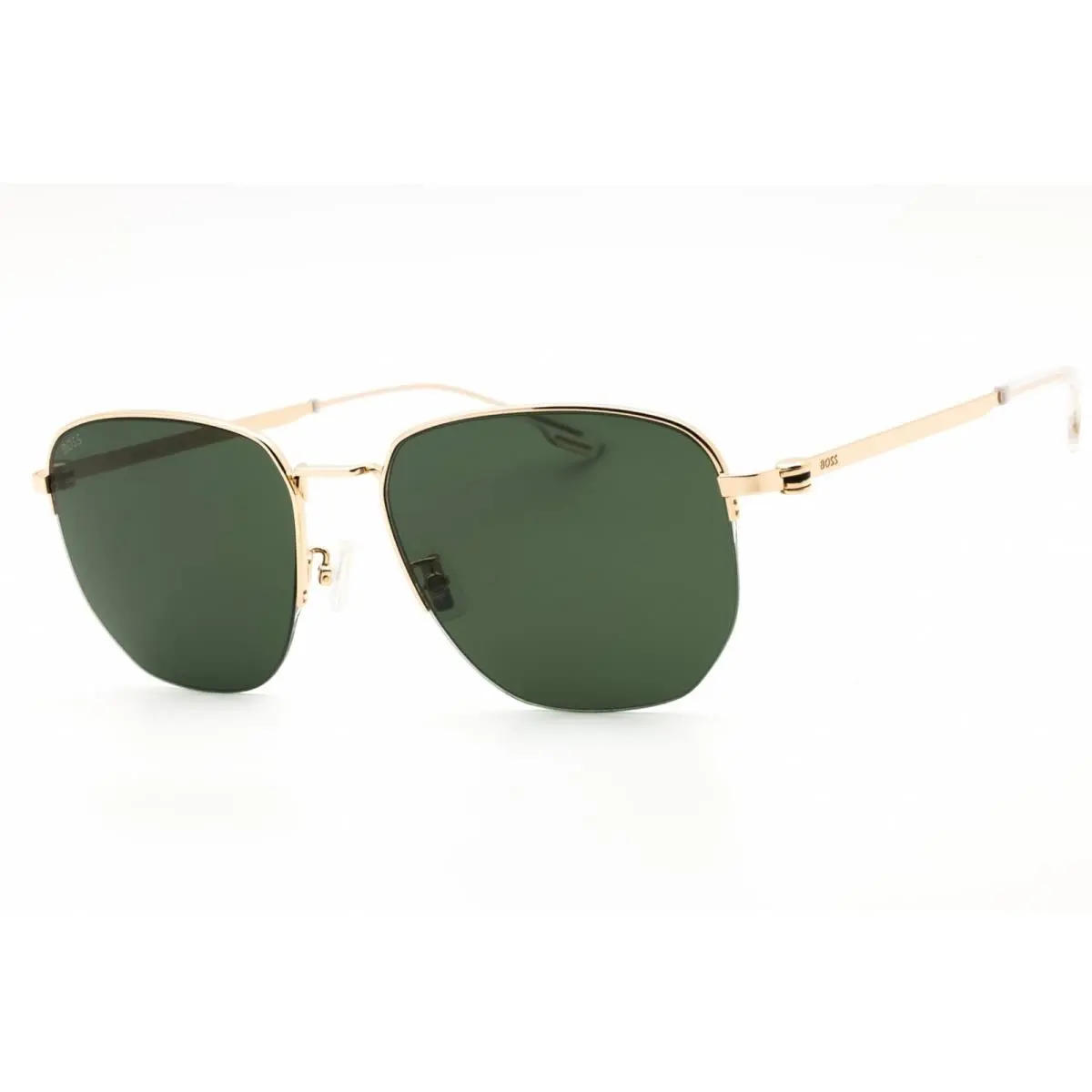 Hugo Boss Men`s Sunglasses Gold Metal Irregular Frame Boss 1538/F/SK 0J5G QT