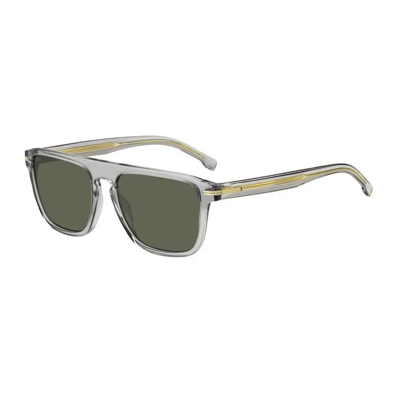 Hugo Boss Boss 1599/S 0KB7 QT Transparent Grey/dark Green 56-17-145