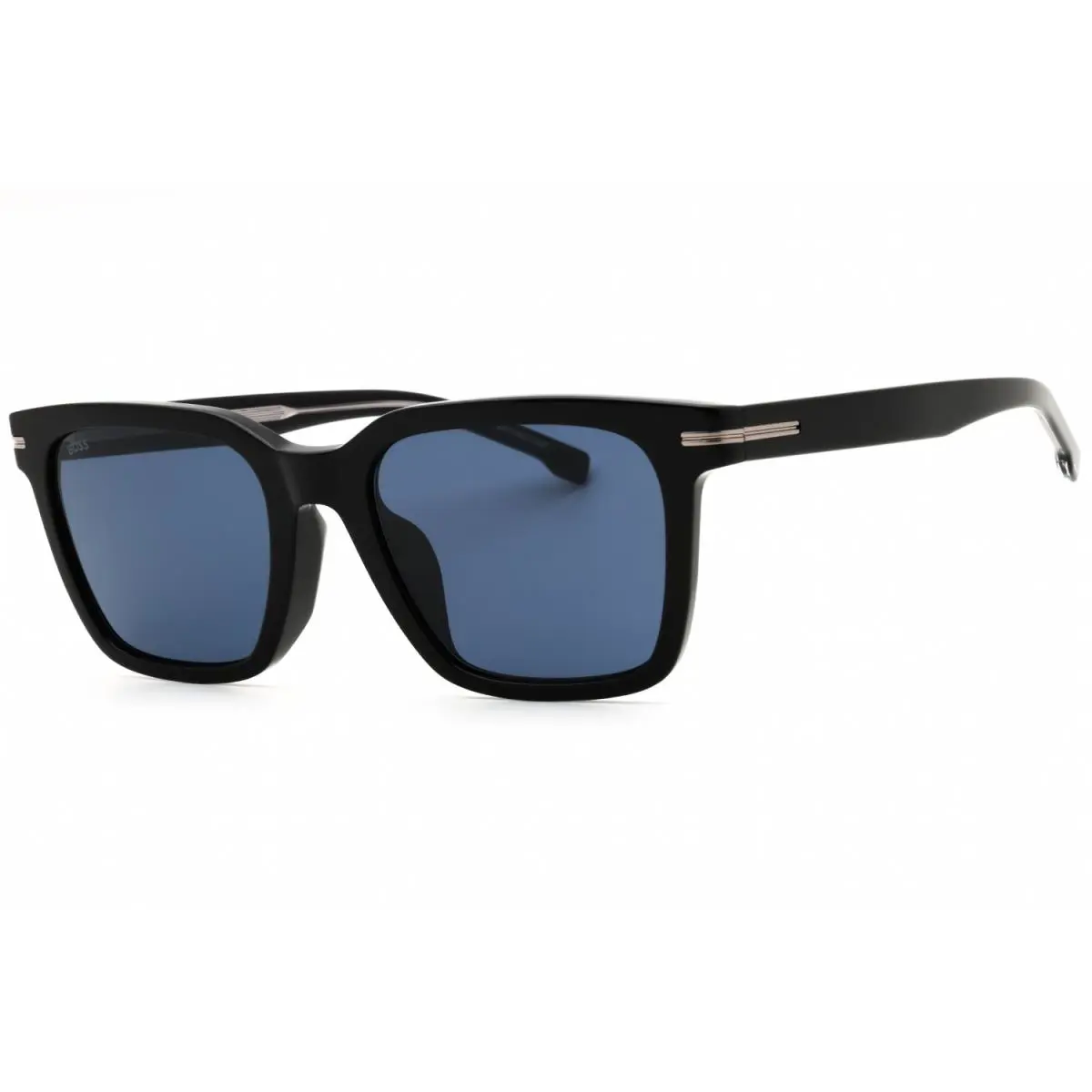 Hugo Boss 1540/F/SK 0807 KU Sunglasses Black Frame Blue Lenses 54mm