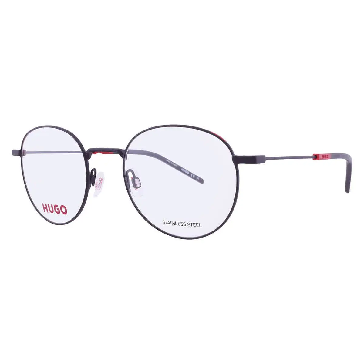 Hugo Boss Demo Round Men`s Eyeglasses HG 1122 0BLX 51 HG 1122 0BLX 51