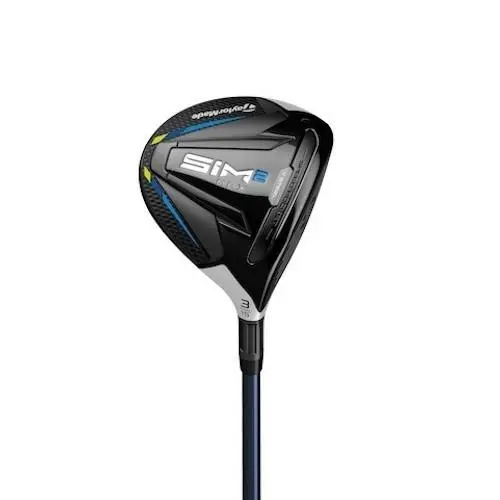 Taylormade SIM2 Golf Fairway Wood - 3 LH - S-flex - Blue