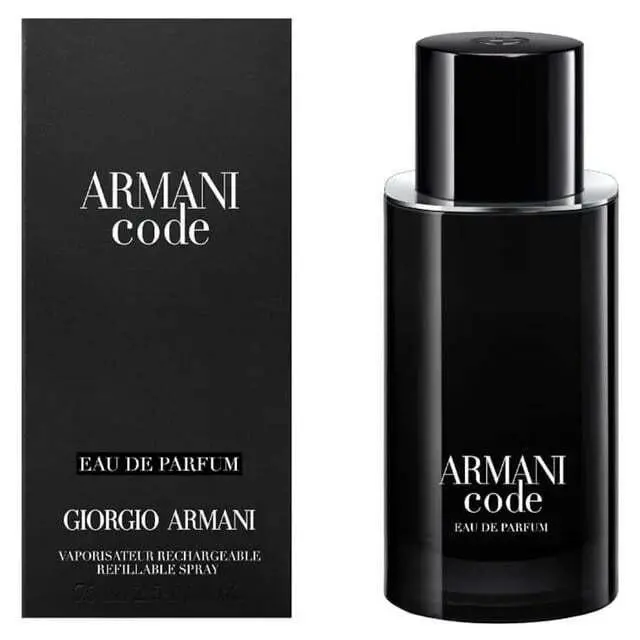 Armani Code by Giorgio Armani 4.2oz Edp Refillable Spray For Men