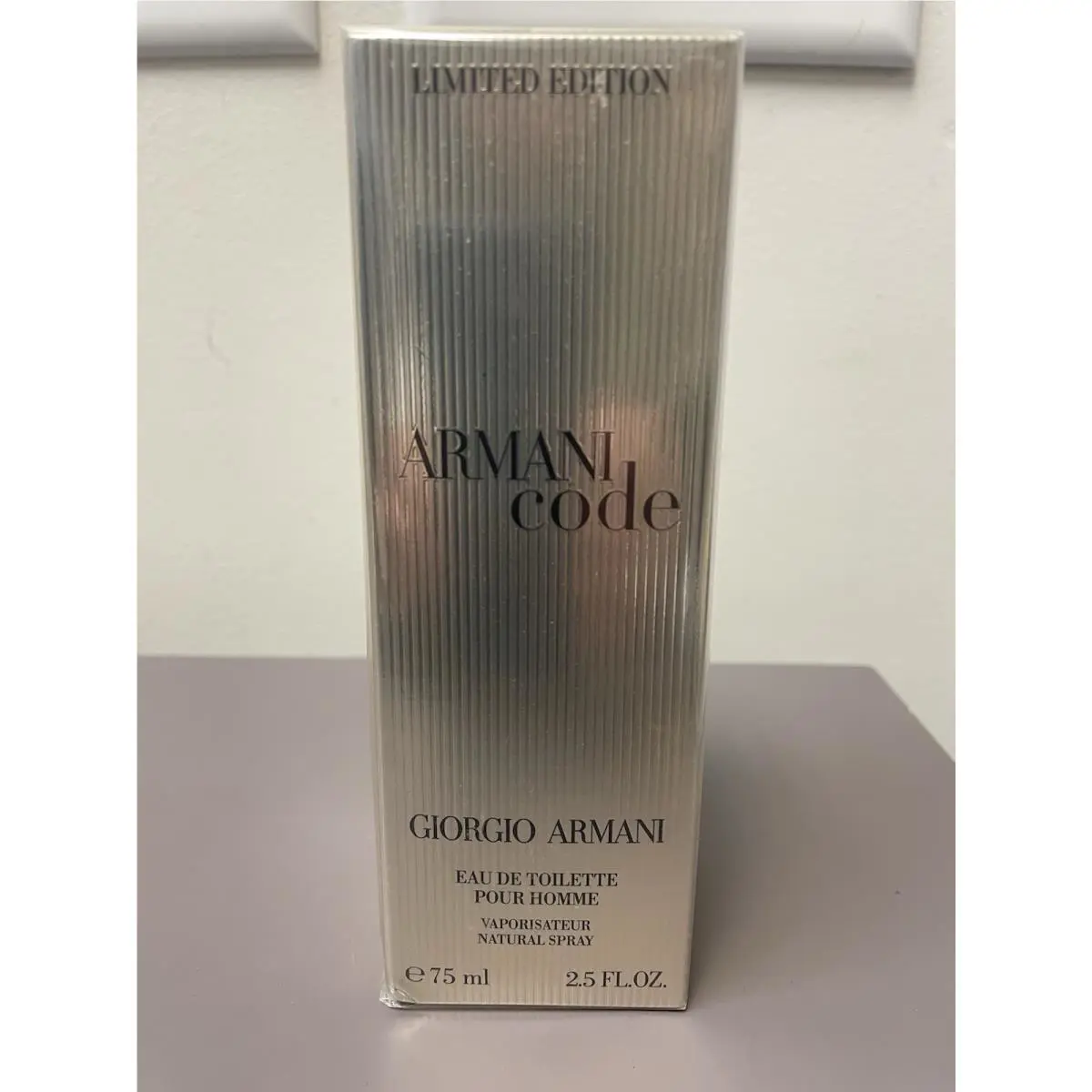 Armani Code Golden Limited Edition Edt Spray Mens 2.5 FL OZ/75 ML Rare Gem