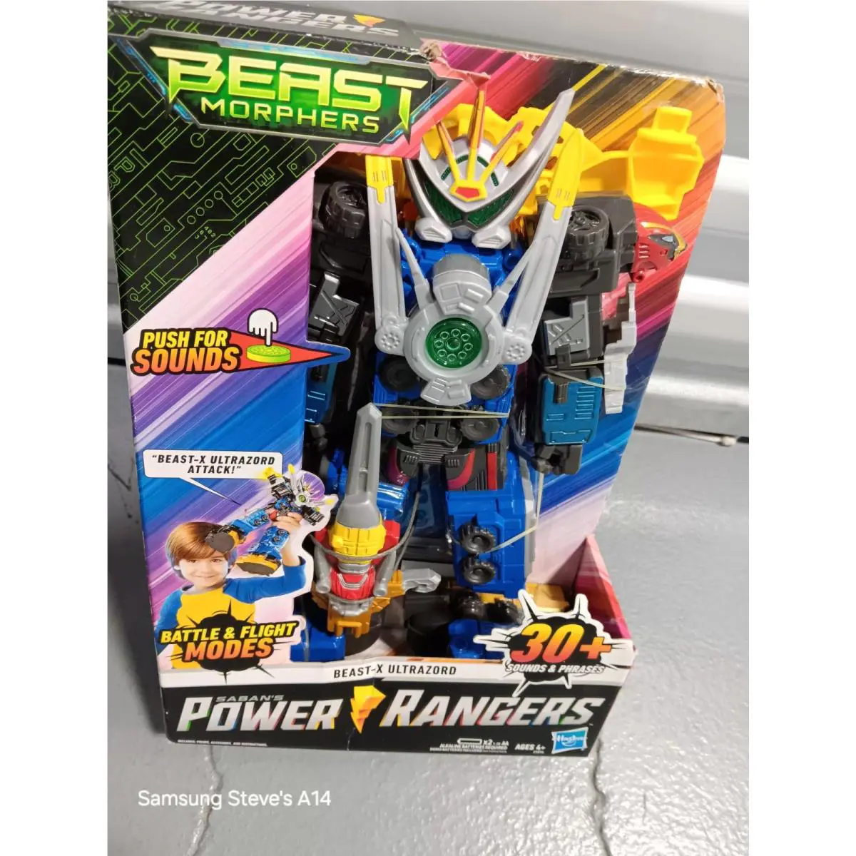 Power Rangers Beast-x Ultrazord Morphers 30+ Sounds Phrases Noise Hasbro Saban
